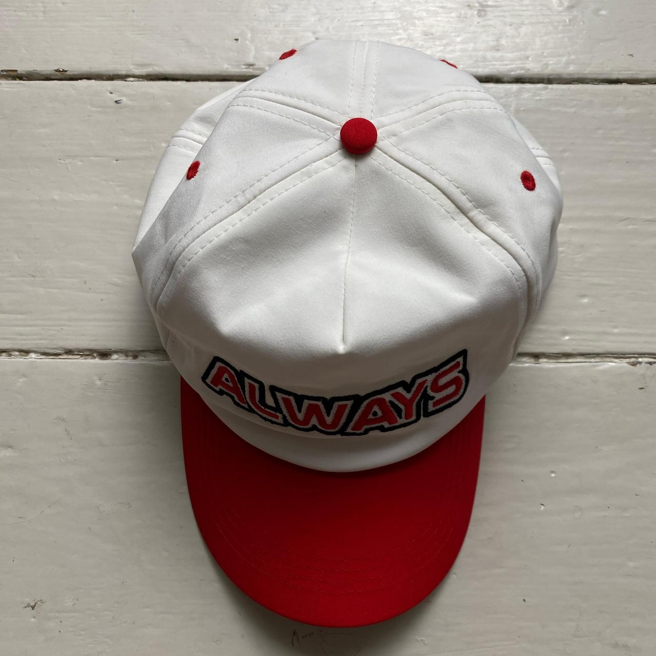 Always Do What You Should Do White Red and Black Snapback Cap