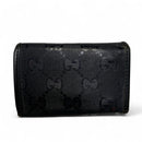 Gucci Black GG Supreme Monogram Leather Small Keyholder Case Wallet