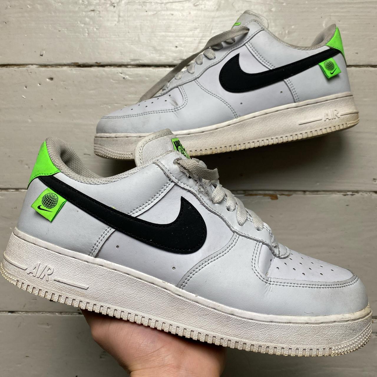 Nike Air Force 1 Grey/White and Black