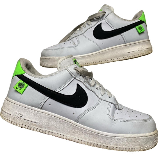 Nike Air Force 1 Grey/White and Black (UK 9)