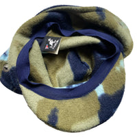 Kangol Dog Ear Fleece Hat Camouflage Green and Blue