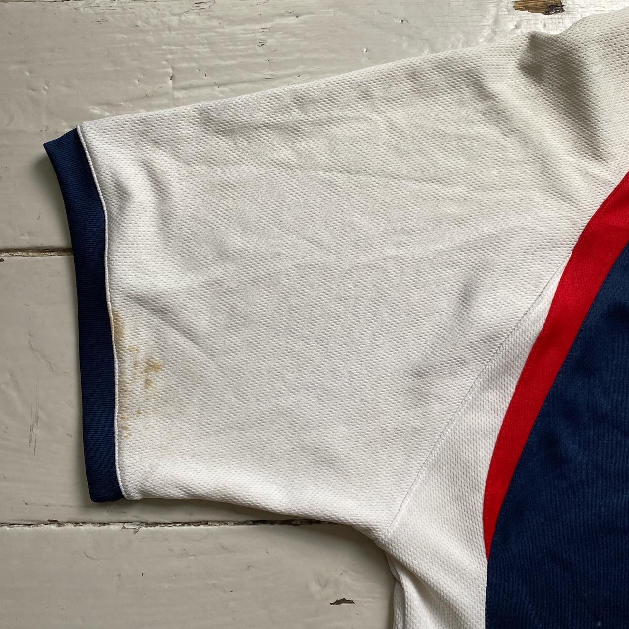 Umbro Vintage England Football Type Jersey Navy White and Red