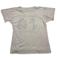 Tom and Jerry Womens Graphic Save a Mouse Eat a Pussy Vintage 90’s T Shirt (L)