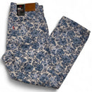 Levis 501 90’s Ankle Womens Floral Blue and White Jeans