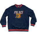 Palace Smoking Bulldog Navy Red and White Jumper (S)