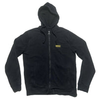 Barbour Black and Yellow Hoodie (S)