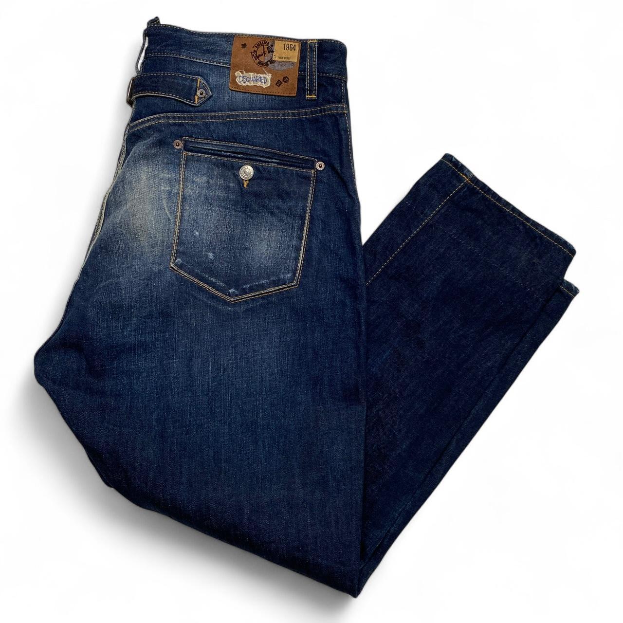 DSQUARED2 Dsquared Baggy Dark Navy Cargo Jeans (36W)