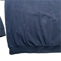 Moschino Navy Taping Repeat Spellout Jumper (2XL)