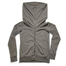 AllSaints Womens Big Hood Grey Hoodie