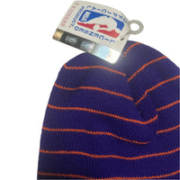 Phoenix Suns Purple and Orange Vintage 90’s NBA Striped Beanie Hat