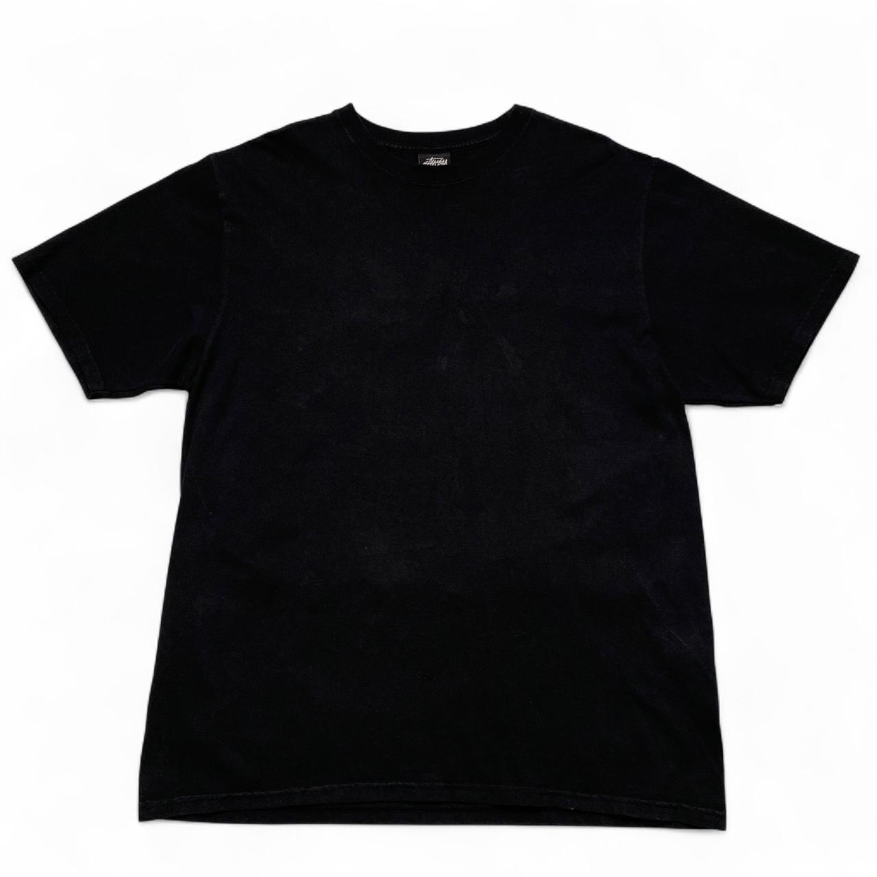 Stussy Designs Black and White T Shirt (M)