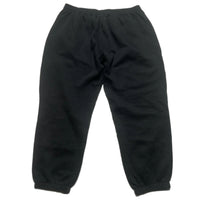 Adidas Black and White Baggy Joggers (XL)