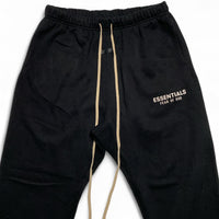Fear Of God Essentials Black and White Baggy Joggers
