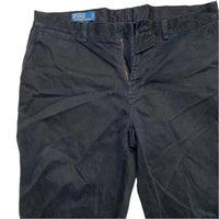 Polo Ralph Lauren Black and Green Pony Trousers (W 38)
