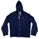 Ralph Lauren Polo Navy and Yellow Pony Hoodie (L)