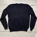 Polo Ralph Lauren Black and Red Knit Jumper (M)