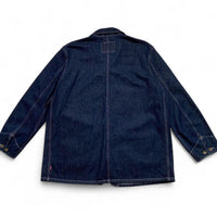 Levis Vintage Navy Blue Workman Denim Jacket (M)