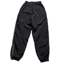 Umbro Vintage Black and Grey Spellout Shell Trackpant Bottoms (S)