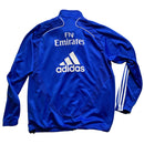 Adidas Hamburg SV Vintage Fly Emirates Blue and White Stripe Tracksuit Jacket (XL)