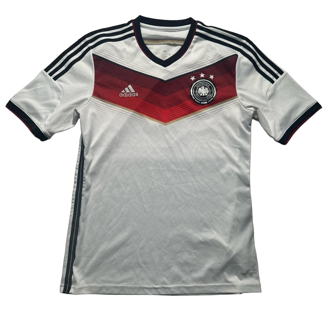 Germany Adidas Climacool White Football Jersey (M)