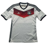 Germany Adidas Climacool White Football Jersey (M)