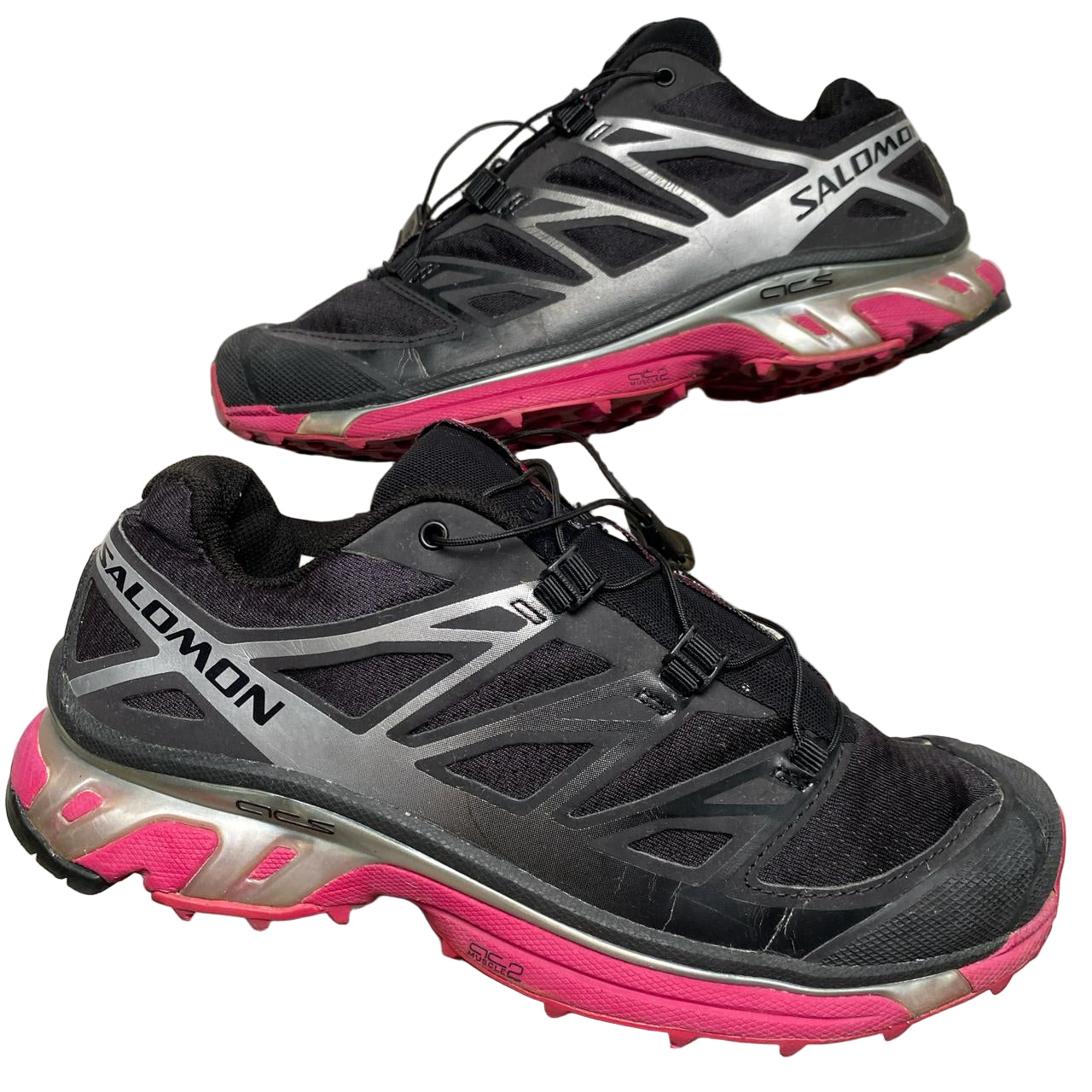 Salomon Black and Pink XT Wings 3 (UK 6.5)