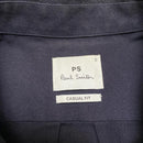 Paul Smith Quarter Zip Navy Shirt (S)