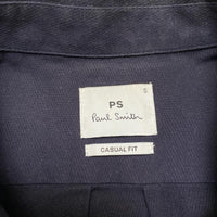 Paul Smith Quarter Zip Navy Shirt (S)