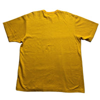 Nike Vintage y2k Yellow and Grey Swoosh T Shirt (XL)