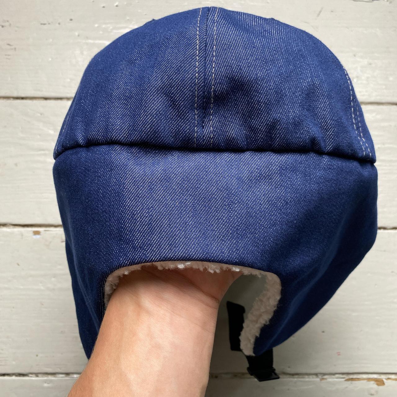 Swoosh Denim Dog Ear Trapper Hat