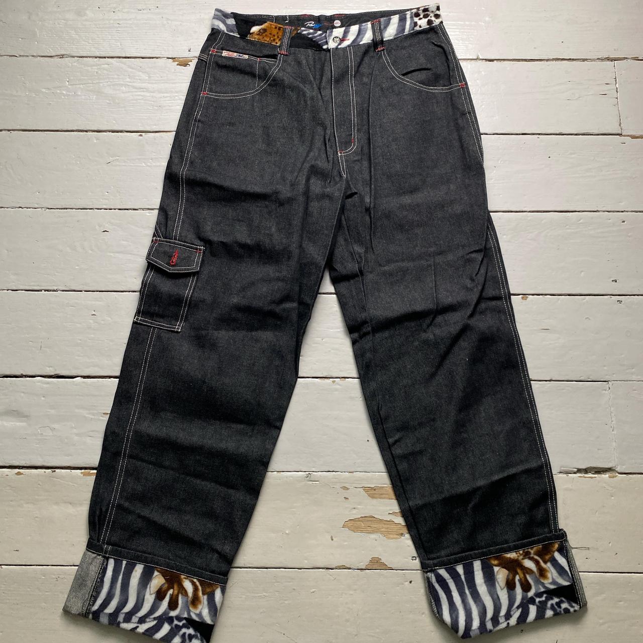 Raw Blue Full Denim Giraffe and Zebra Wildlife Set