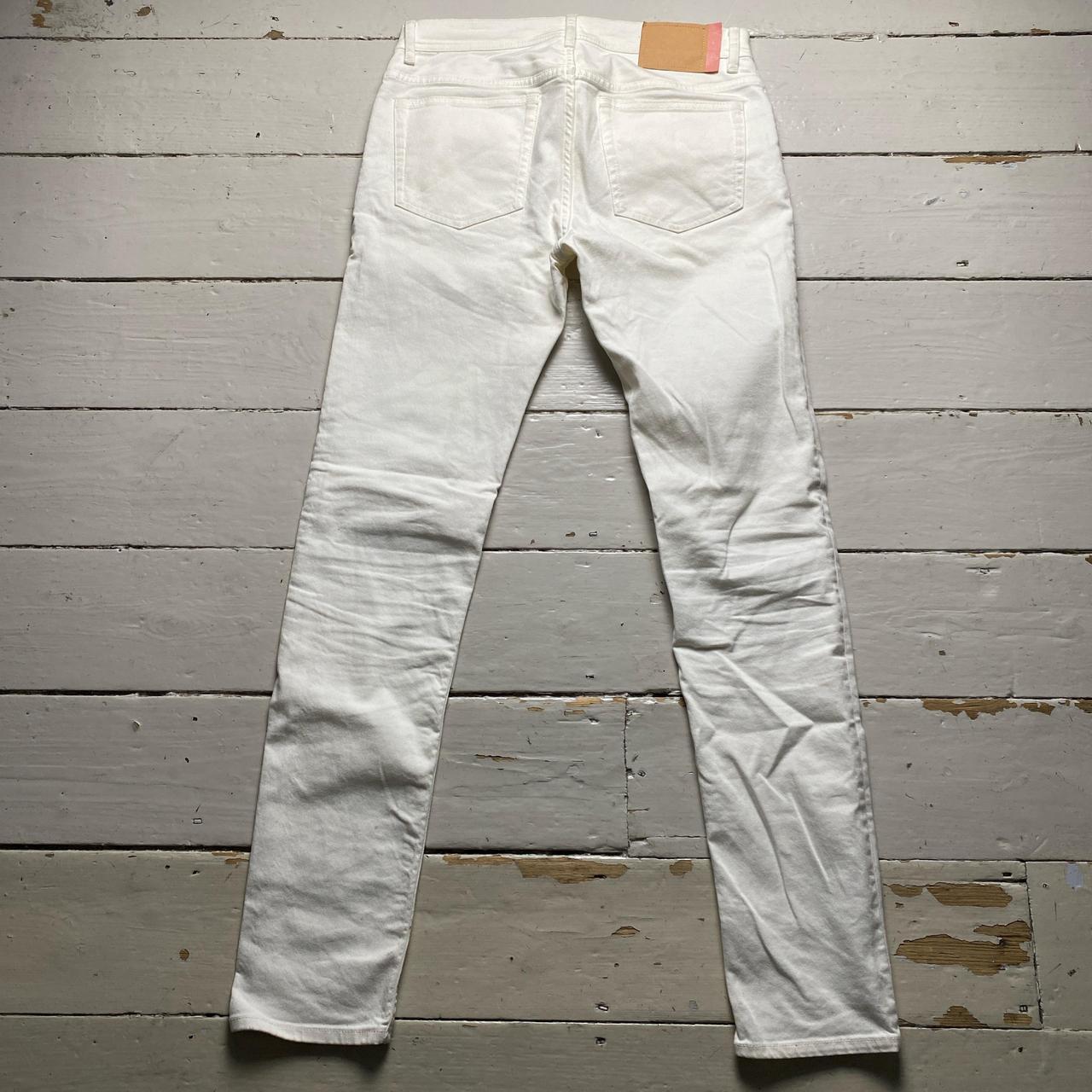 Acne Studios Bla Konst White Jeans