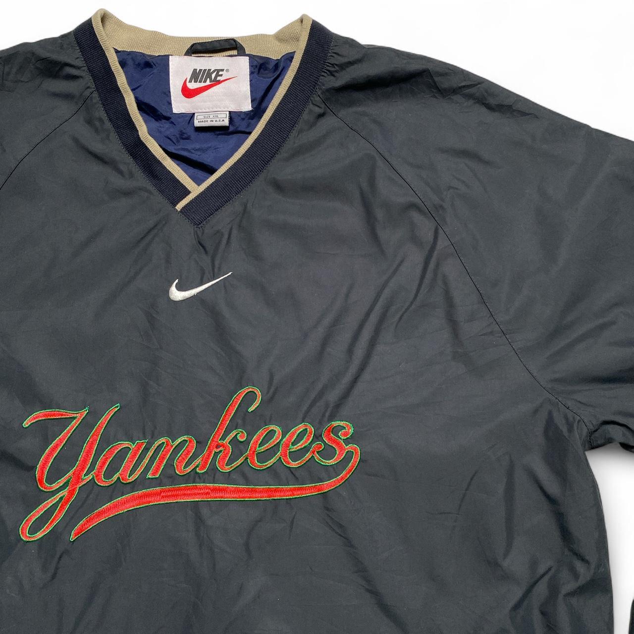 Nike Vintage 90’s New York Yankees V Neck Windbreaker Jumper