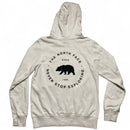 The North Face Cream and Black Hoodie (S)