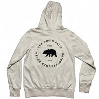 The North Face Cream and Black Hoodie (S)