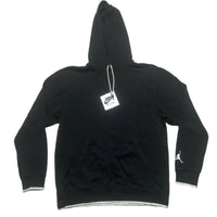 Nike Air Jordan Black and White Hoodie (M)