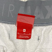 Nike Air Max White and Silver Slim Joggers (XL)