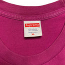 Supreme Box Logo Shop Sign Pink T Shirt (XL)