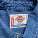 Dickies Simesa Duero Latin SA Long Sleeve Blue Shirt (M)