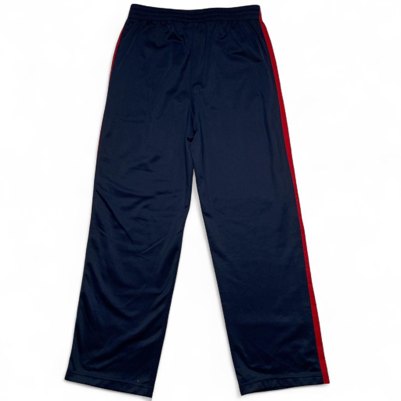 Nike Navy and Red Vintage y2k Trackpant Bottoms Womens (S)