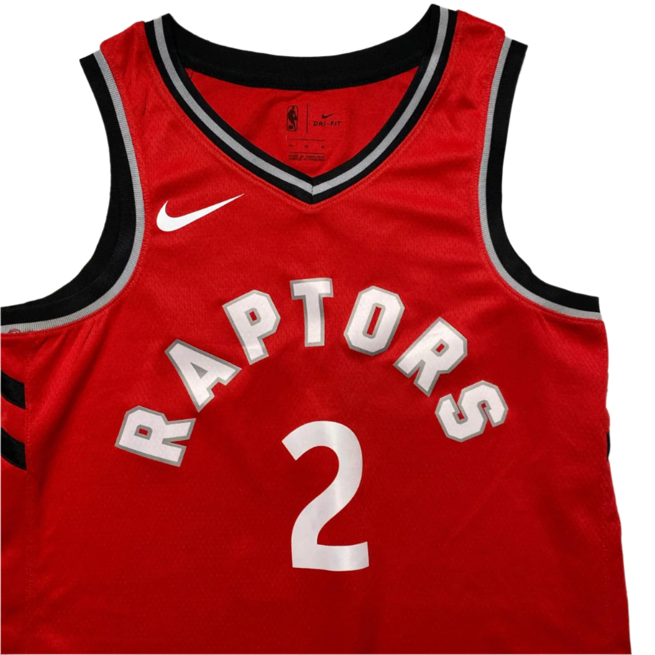 Nike Toronto Raptors AJ Tracey NBA swingman jersey red and black (M)