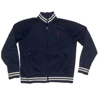 Ralph Lauren Polo Navy White and Red Pony Tracksuit Jacket Jumper (L)