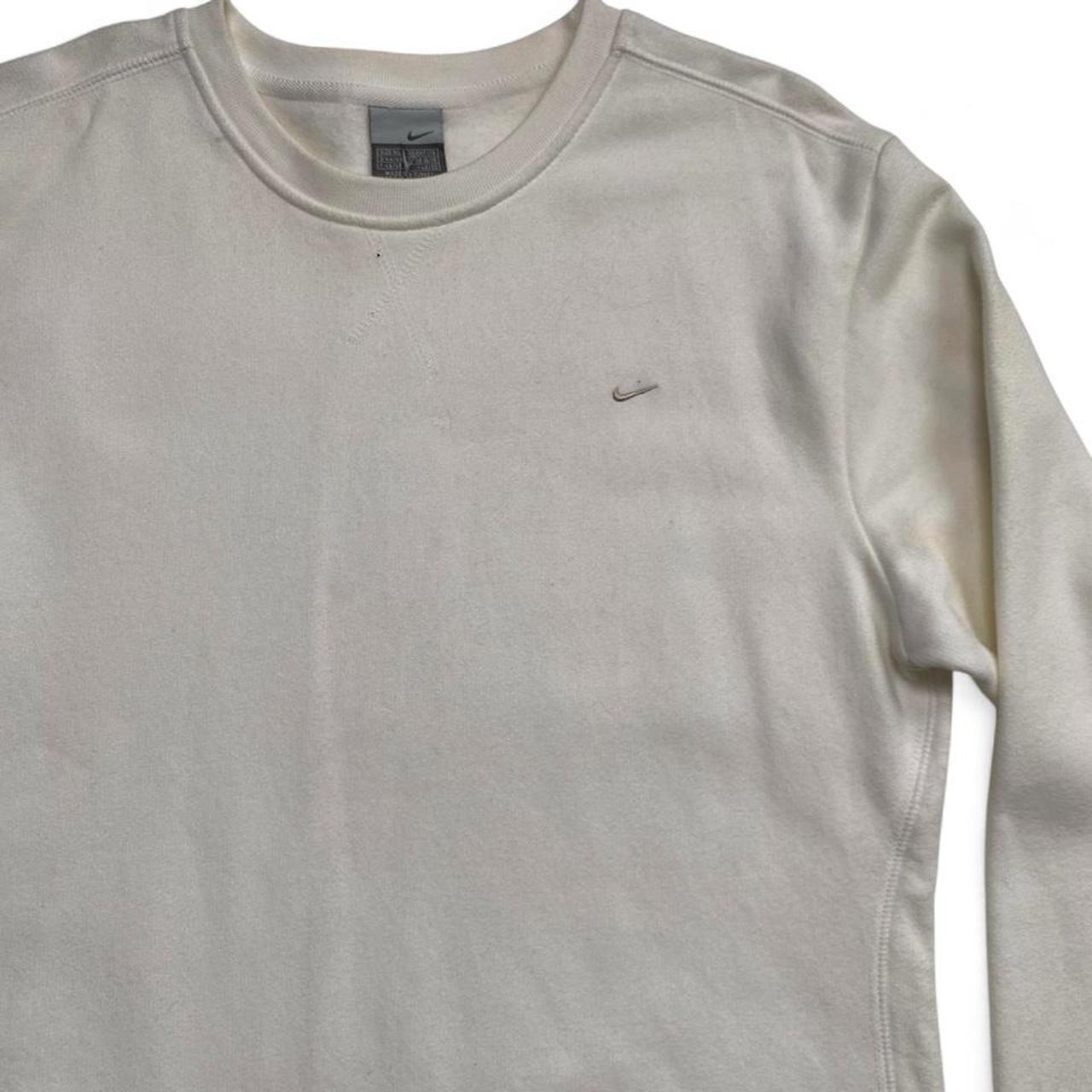 Nike Vintage Y2K White Jumper (XL)