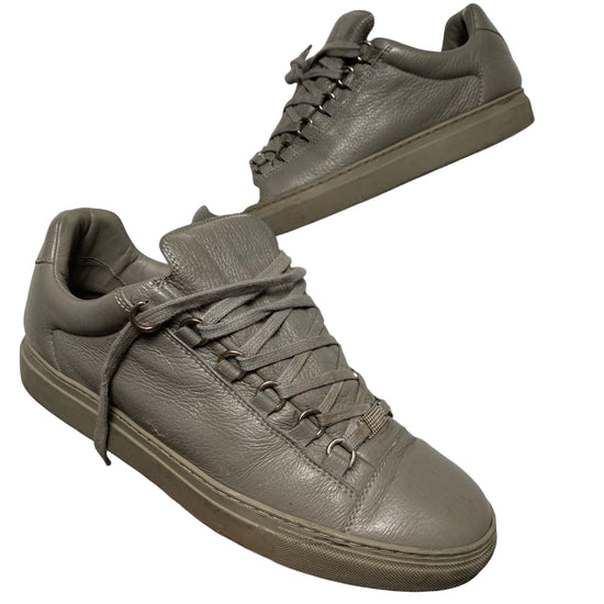 Balenciaga Arena Grey Low Top Trainers (UK 7)