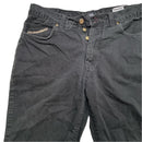 Dolce and Gabbana Vintage Black and White Embroidery Jeans (34W)
