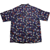 Pierre Balmain Vintage 90’s Golf Repeat Print Short Sleeve Summer Shirt (XL)
