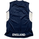 Umbro England Vintage Football Vest Navy and White (L)