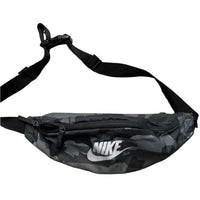 Nike Black Camouflage and White Pouch Fanny Pack Bag