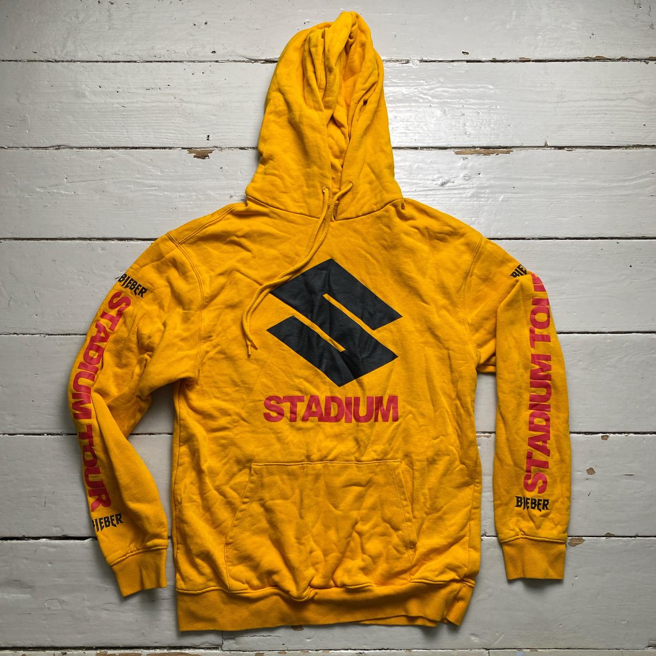 Justin Bieber Stadium Tour 2017 Hoodie Yellow and Black