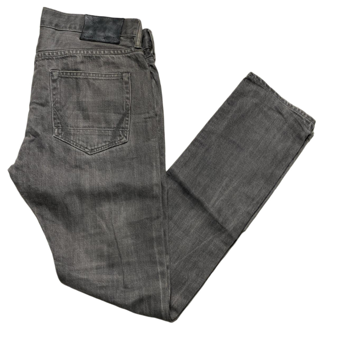 All Saints Cigarette Slim Grey Jeans (W 30)